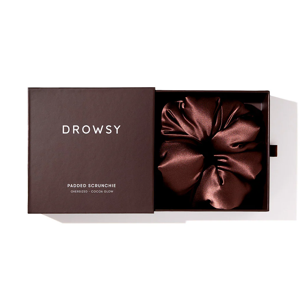 Cocoa Glow - Padded Scrunchie - Image 3