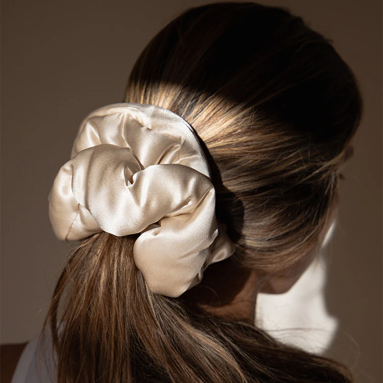 Dusty Gold - Padded Scrunchie - Image 4