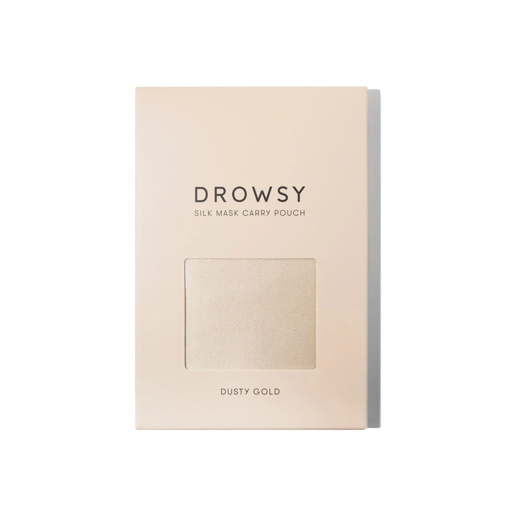 Dusty Gold Silk Carry Pouch - Image 3