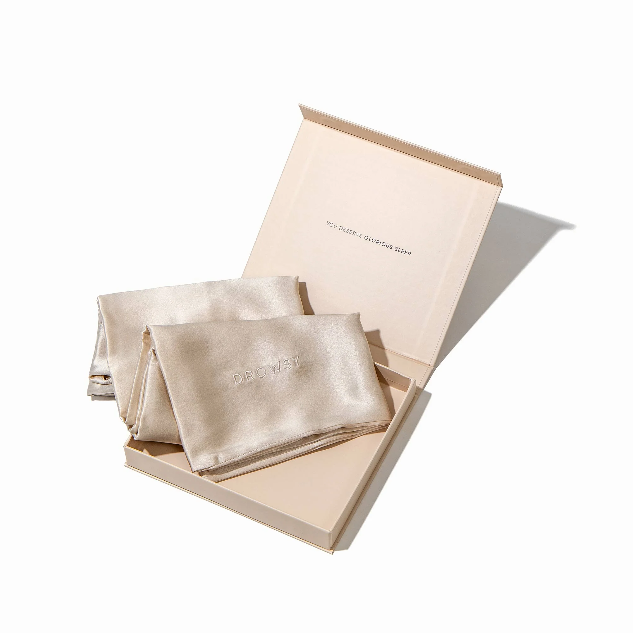 Dusty Gold Silk Pillowcase - Image 7