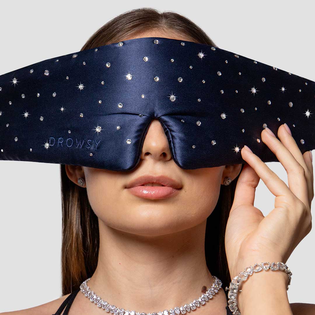 Silk Sleep Mask Crystals by Swarovski® - Image 2