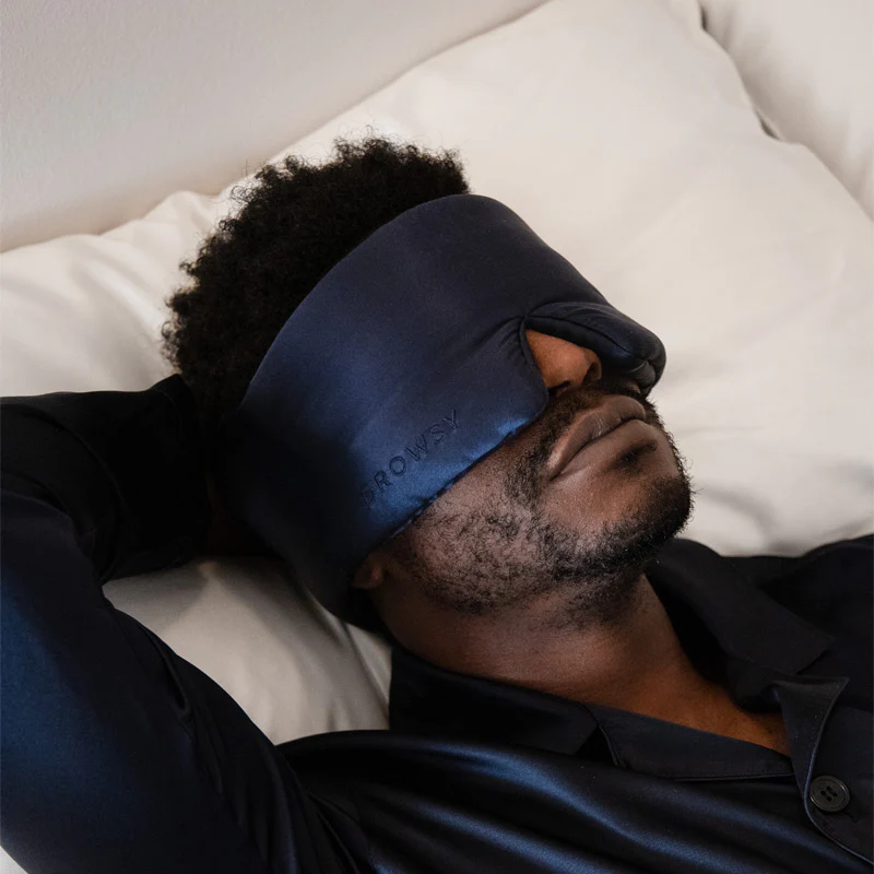2-Pack Sleep Masks | Midnight Blue + Damask Rose - Image 4