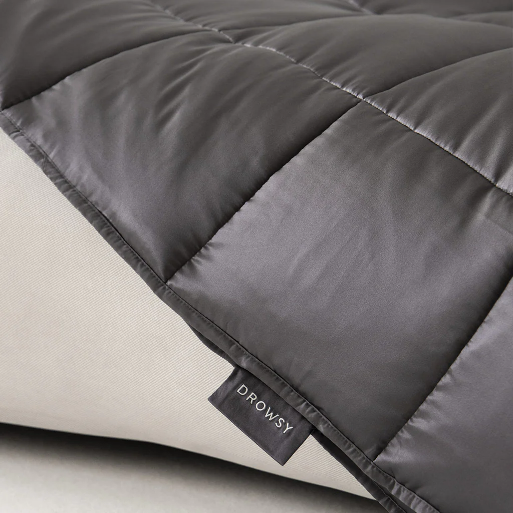 Moonlight Shadow Silk Weighted Blanket - Image 3
