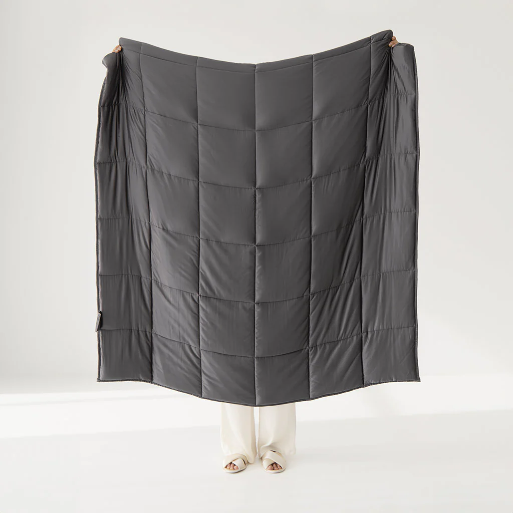 Moonlight Shadow Silk Weighted Blanket - Image 9